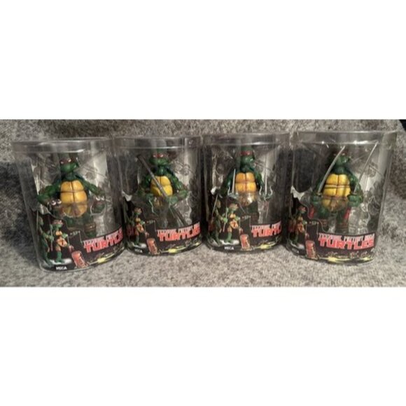 Teenage Mutant Ninja Turtles Mirage 2008 Action Figure Set Of Four - Picture 1 of 9